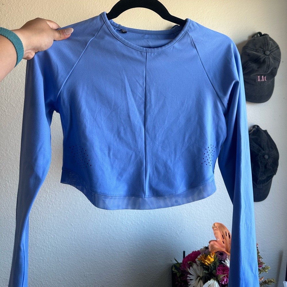 Gym Shark Whitney Simmons Collection Crop Top Long Sleeve